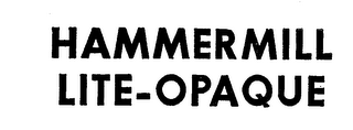 HAMMERMILL LITE-OPAQUE logo