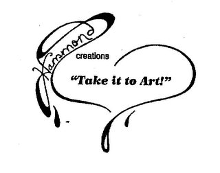 HAMMOND CREATIONS "TAKE IT TO ART!" logo