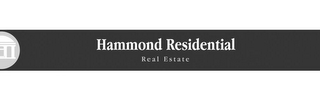 HAMMOND RESIDENTIAL REAL ESTATE logo