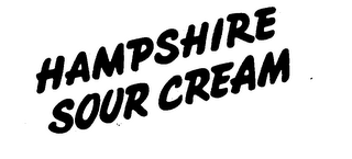 HAMPSHIRE SOUR CREAM logo
