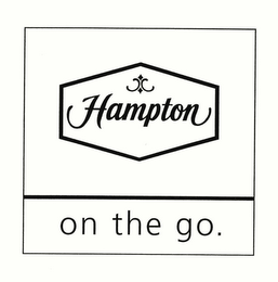 HAMPTON ON THE GO. logo