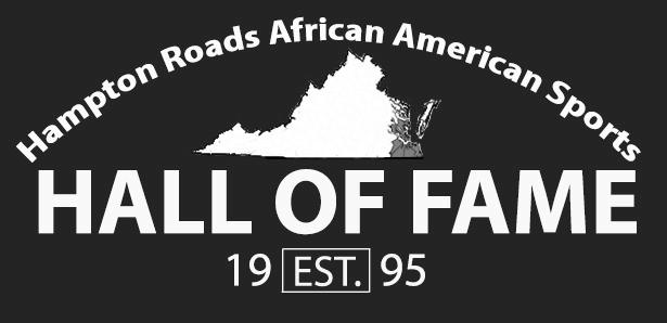HAMPTON ROADS AFRICAN AMERICAN SPORTS HALL OF FAME 19 EST. 95 logo