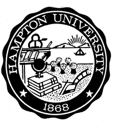 HAMPTON UNIVERSITY 1868 logo