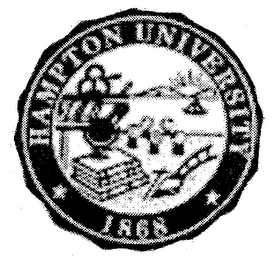 HAMPTON UNIVERSITY 1868 logo