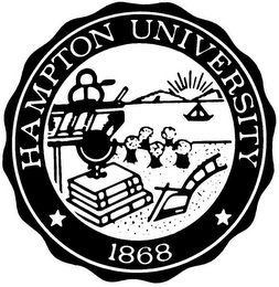 HAMPTON UNIVERSITY 1868 logo
