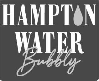 HAMPTON WATER BUBBLY logo