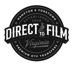 HAMPTON & YORKTOWN ESTABLISHED 2020 DIRECT TO FILM VIRGINIA PREMIUM DTF TRANSFERS logo
