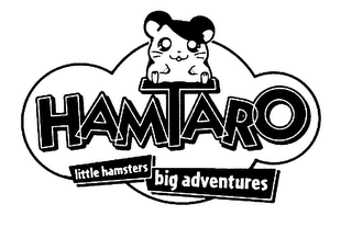 HAMTARO LITTLE HAMSTERS BIG ADVENTURES logo