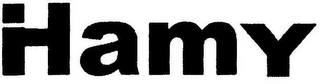 HAMY logo