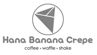 HANA BANANA CREPE COFFEE ·WAFFLE ·SHAKE logo