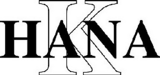 HANA K logo