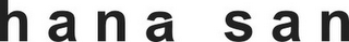 HANA SAN logo