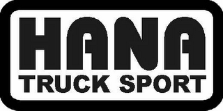 HANA TRUCK SPORT logo