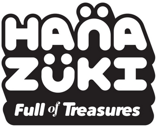 HANA ZUKI FULL OF TREASURES logo