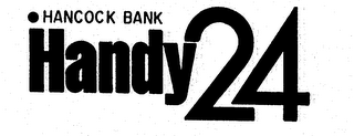 HANCOCK BANK HANDY 24 logo