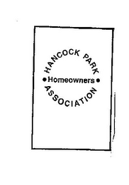 HANCOCK PARK HOME OWNERS ASSOCIATION logo