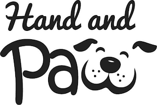 HAND AND PAW logo