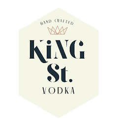 HAND CRAFTED KING ST. VODKA logo