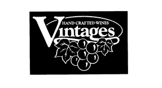 HAND CRAFTED WINES VINTAGES logo