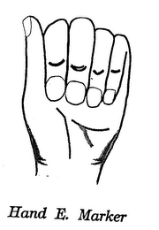 HAND E. MARKER logo