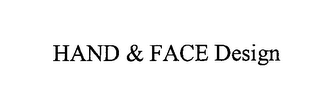 HAND & FACE DESIGN logo
