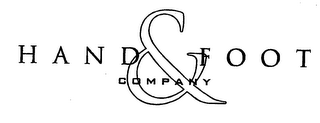 HAND & FOOT COMPANY logo