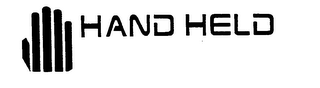 HAND HELD logo
