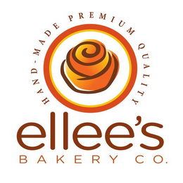 HAND - MADE PREMIUM QUALITY ELLEE'S BAKERY CO. logo