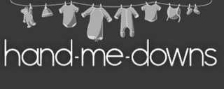 HAND-ME-DOWNS logo