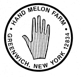 HAND MELON FARM GREENWICH, NEW YORK 12834 logo