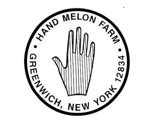 HAND MELON FARM GREENWICH, NEW YORK 12834 logo