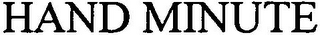 HAND MINUTE logo