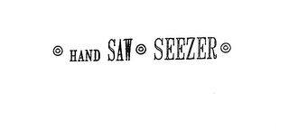 HAND SAW SEEZER logo