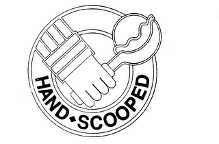 HAND SCOOPED logo
