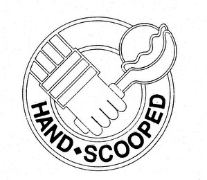 HAND-SCOOPED logo