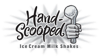 HAND-SCOOPED ICE CREAM MILK SHAKES logo