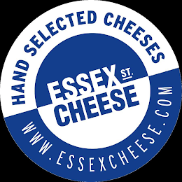 HAND SELECTED CHEESES ESSEX ST. CHEESE WWW.ESSEXCHEESE.COM logo