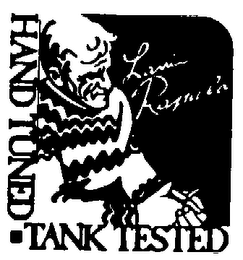 HAND TUNED TANK TESTED logo