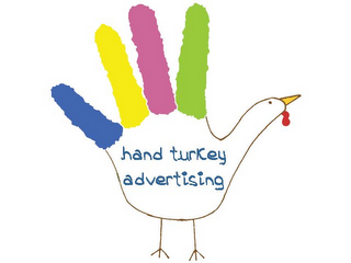HAND TURKEY ADVERTISING logo