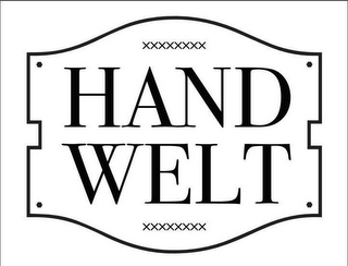HAND WELT XXXXXXXX logo