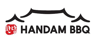 HANDAM BBQ logo