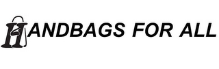 HANDBAGS FOR ALL logo