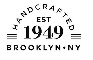 HANDCRAFTED EST 1949 BROOKLYN · NY logo