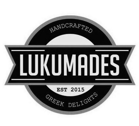 HANDCRAFTED GREEK DELIGHTS EST 2015 LUKUMADES logo