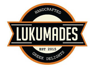 HANDCRAFTED GREEK DELIGHTS EST 2015 LUKUMADES logo