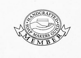 HANDCRAFTED· SOAP MAKERS GUILD· MEMBER logo