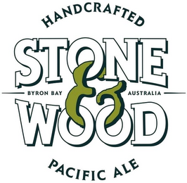 HANDCRAFTED STONE & WOOD PACIFIC ALE BYRON BAY AUSTRALIA logo