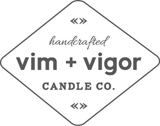 HANDCRAFTED VIM + VIGOR CANDLE CO. logo