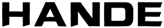 HANDE logo