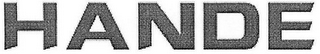 HANDE logo
